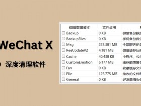 Clean WeChat X (微信深度清理软件) v3.0 单文件版