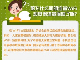 中国移动：手机连接Wi-Fi后要关闭移动网络吗