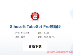 Gihosoft TubeGet PRO v9.3.10 中文破解版