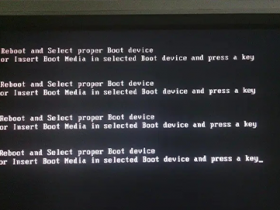 华硕reboot and select proper boot device解决教程