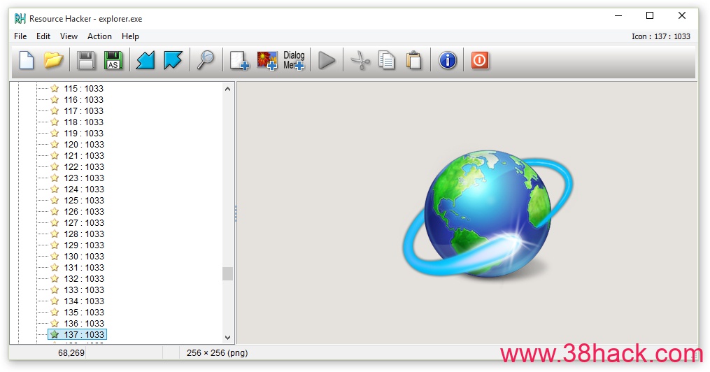 汉化工具软件资源编辑器 Resource Hacker v4.5.30