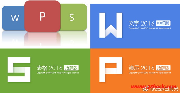 WPS Office 2019 v11.8.2.8053地方企业版 2016 v10.8.2.6948