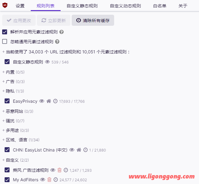 uBlock Origin , 最好用的浏览器广告过滤扩展-无痕哥