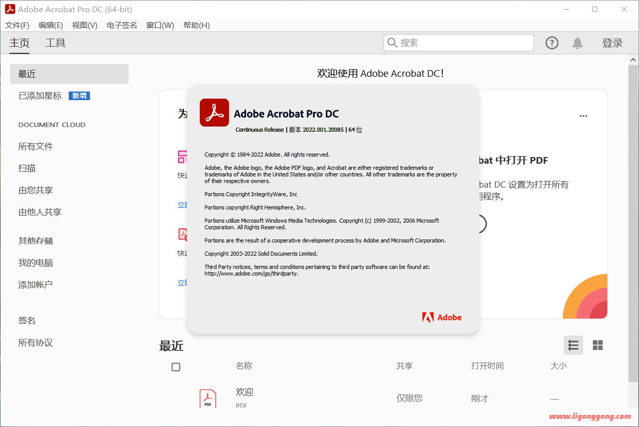 Acrobat Pro DC_22.001.20142_64位特别版