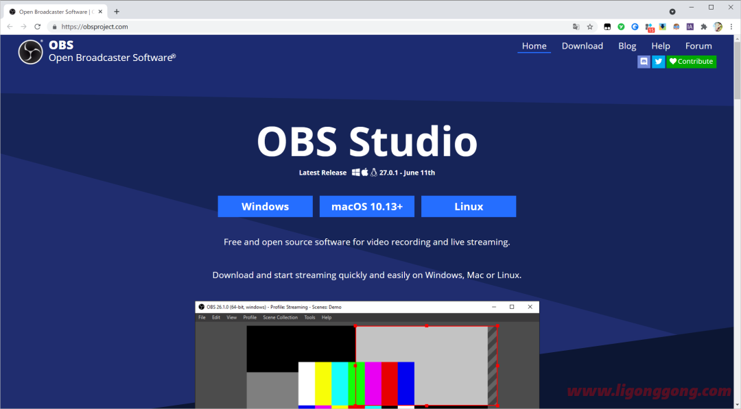 OBS Studio (直播工具) v30.0 Beta1 官方版