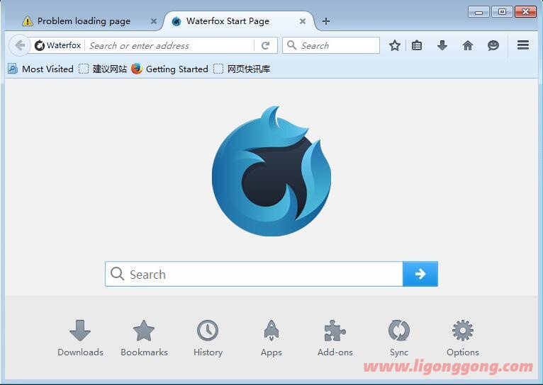 Waterfox (水狐浏览器) vG5.1.10