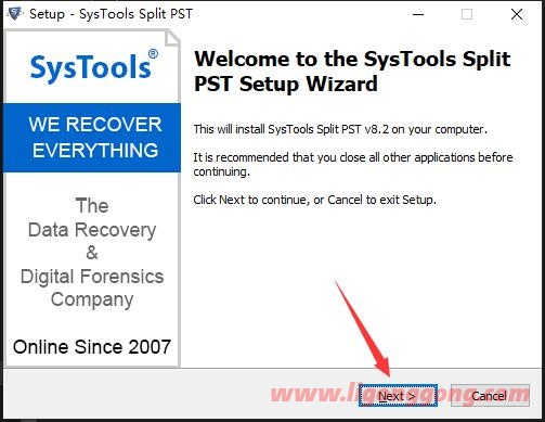 如何免费激活SysTools Split PST 附激活教程/补丁