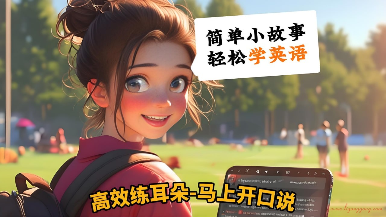 英语小短文学习资料包 (视频+音频+文本)-软件库