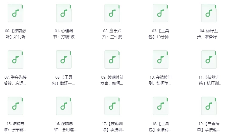 29堂即兴表达课,让你敢说、能说、会说,轻松升职加薪,搞定人际关系-软件库