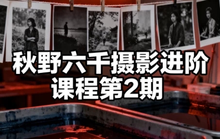 秋野六千摄影进阶课程第2期