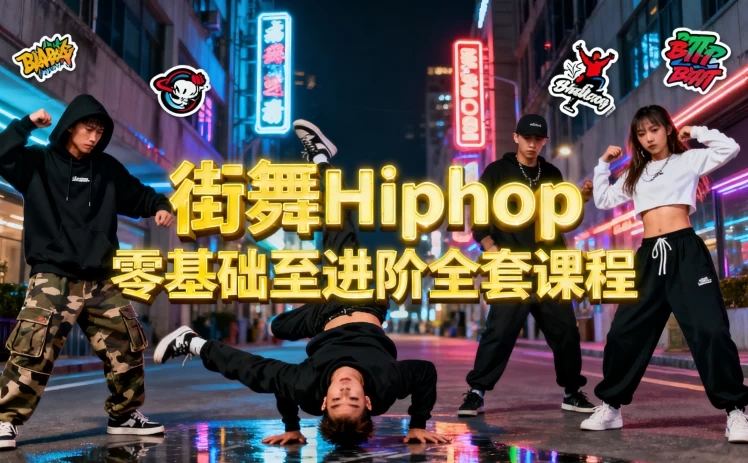 街舞Hiphop零基础至进阶全套课程-软件库