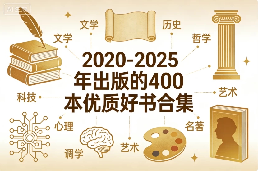 2020-2025年出版的400本优质好书合集-软件库